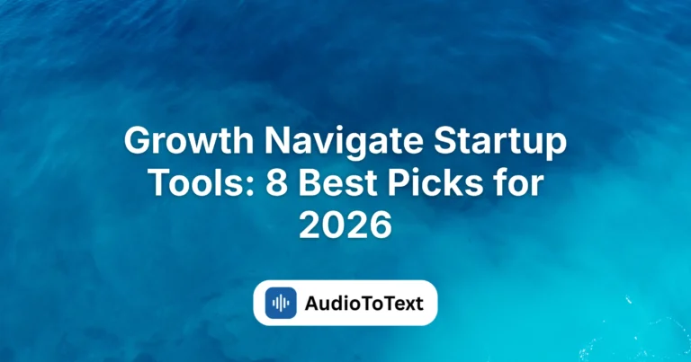 growth navigate startup tools